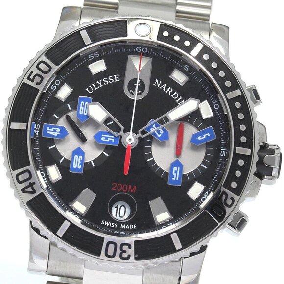 Ulysse Nardin Maxi Marine Diver Automatic Men's Watch - Picture 1 of 6